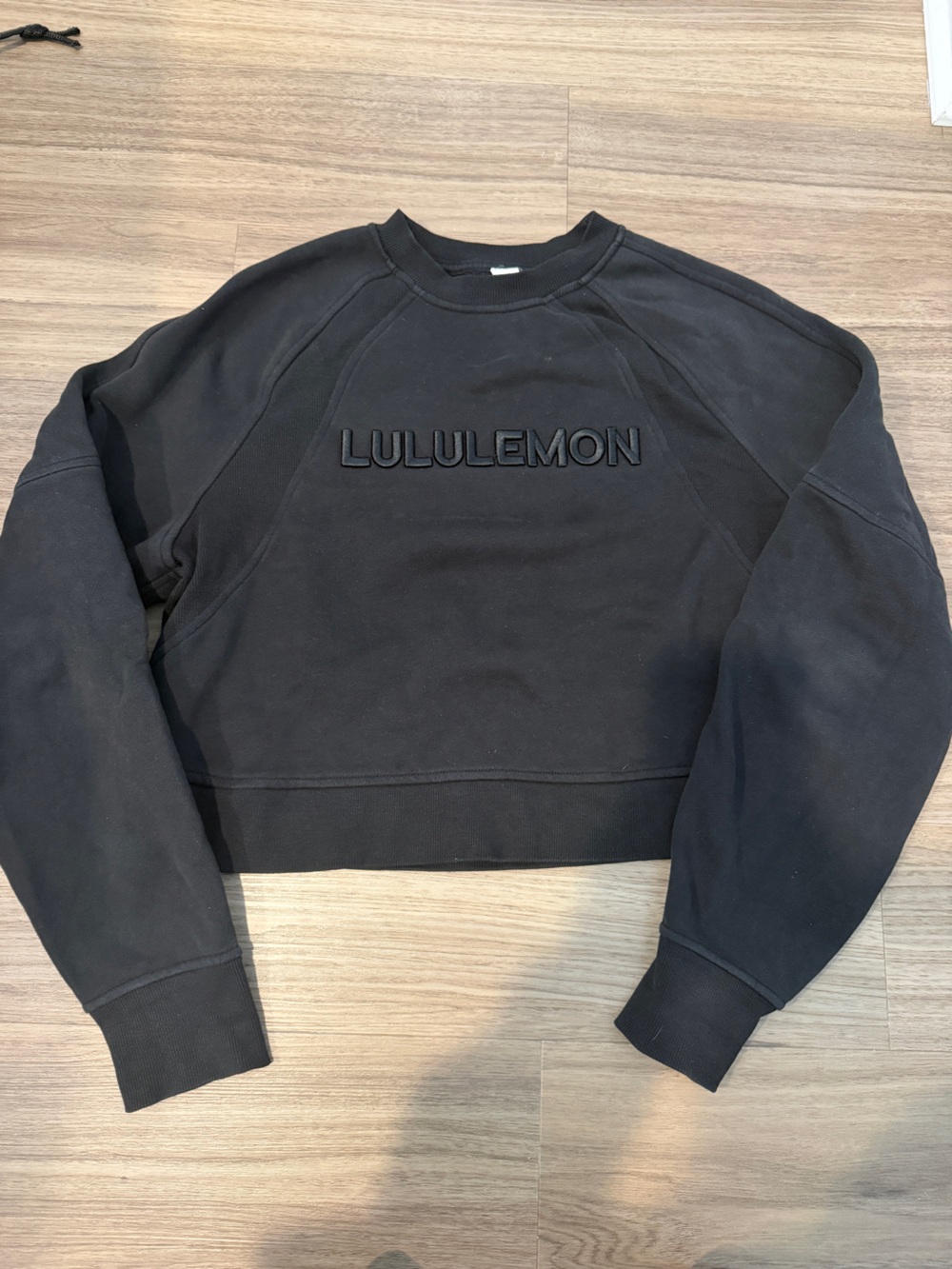 lululemon athletica Black Crewneck Sweatshirt with Tag - Picture 2 of 4